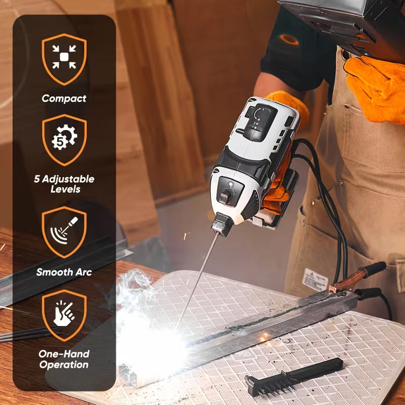 SakerPlus Portable Electric Welder with And Mask