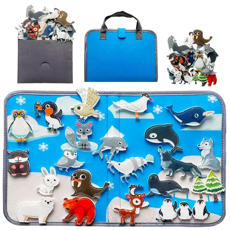 Early Childhood Learning Busy Boards Felt