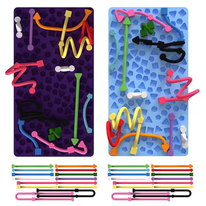 Silicone Sensory Puzzle Board