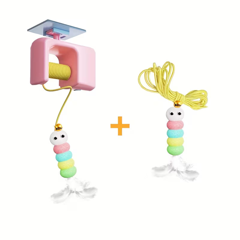 Cat Toys, Smart Hanging Door-mounted Cat Toys, Blue