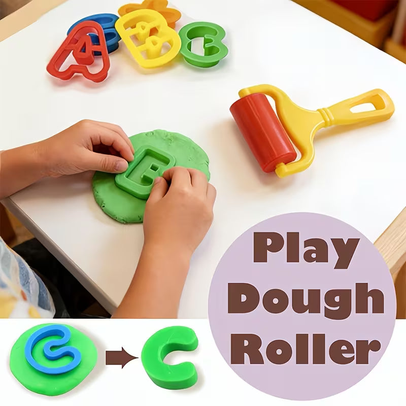 65-Piece Play Tool Set with ABC Letters