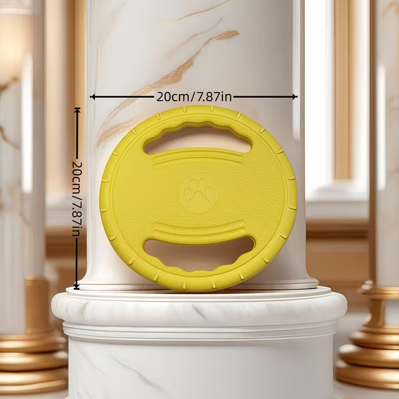Pet Handle Flying Disc Steering Wheel, Training And Teasing Dog