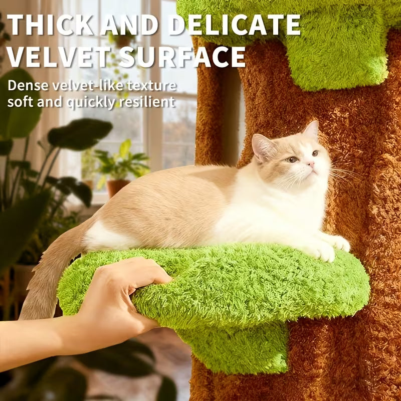 90.5" Enormous Cat Tree Castle