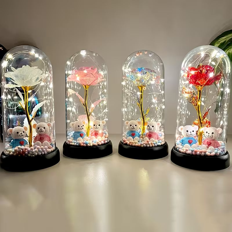 1pc Elegant Tabletop Centerpiece in Clear Dome