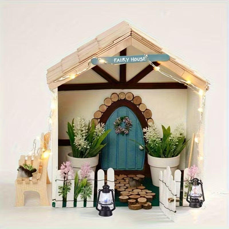 12pcs Mini Oil Lamp Decorations, Fairy Garden Accessories, Home Decor Mini Coal Oil Lamps