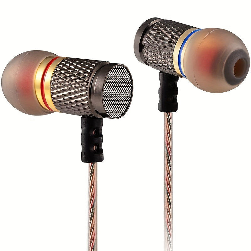 Wired Headphones Hi-Fi Stereo Noise Cancelling 3.5Mm Jack