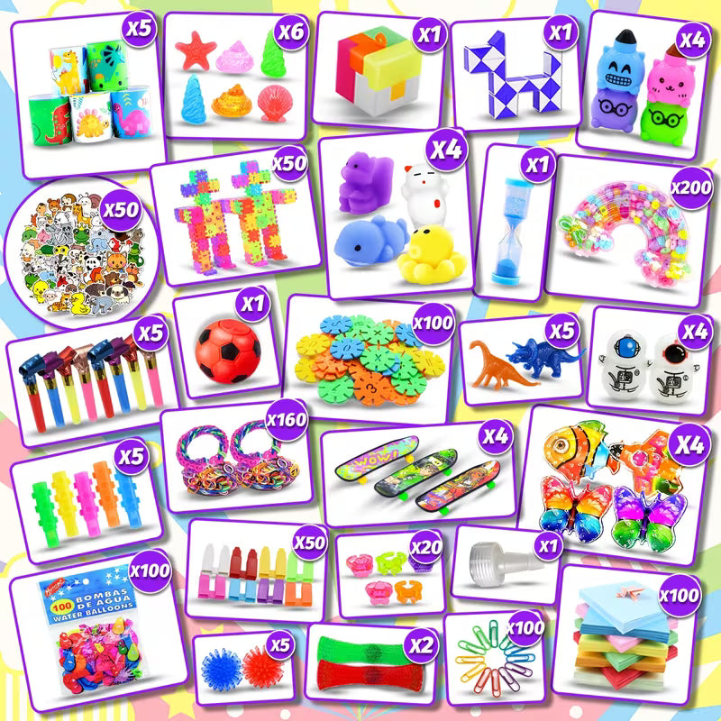 Gift for Her/him 1005-Piece Fidget Toys Set/ for Party Packs