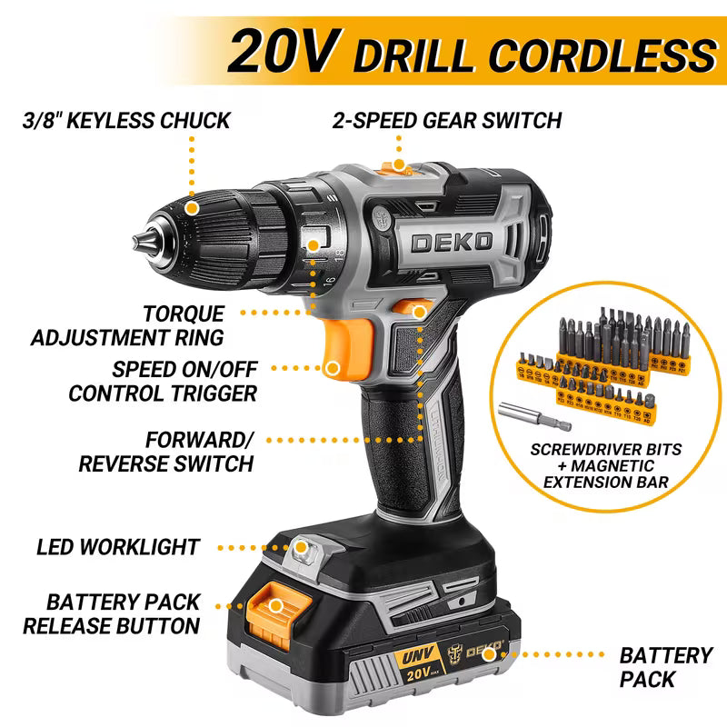 Power Tool Box Set