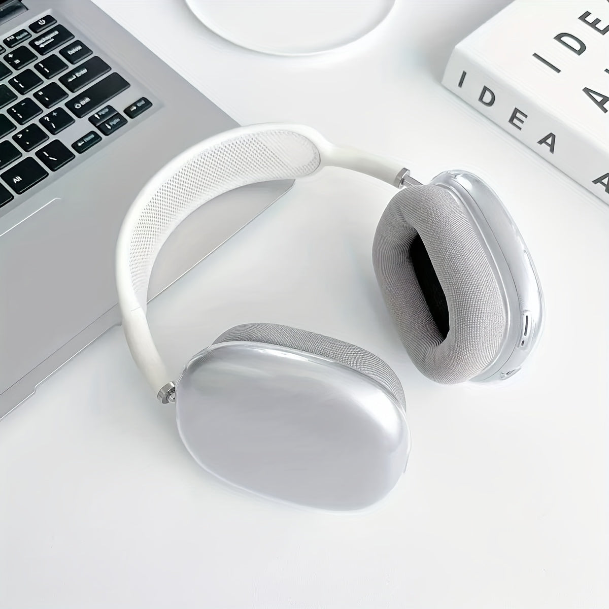 AirPods Max Case, Transparent Soft Shell, Scratch-Resistant and Durable Set