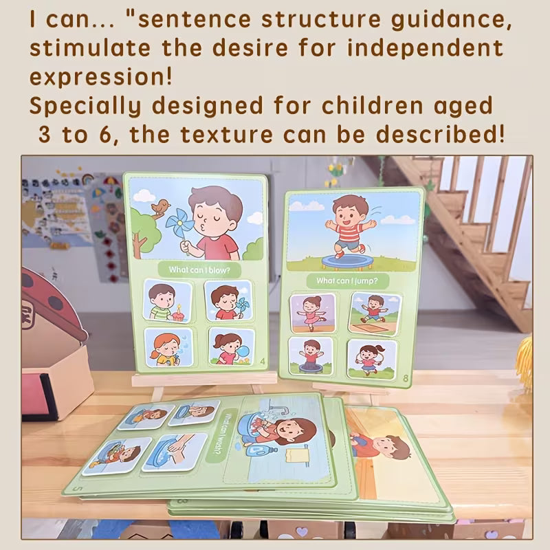 1Set I Can What Holiday Gift Puzzle Life Common Sense Matching Sorting