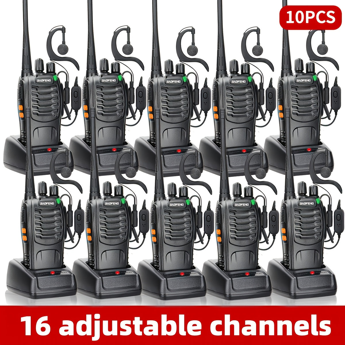 Baofeng BF-888S Long Range Walkie Talkies