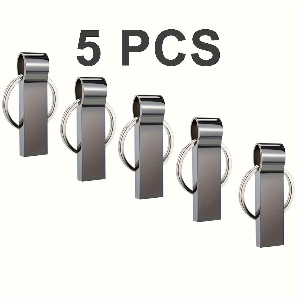 USB Flash Drive 8GB 4GB 2GB 1GB 512MB 256MB 128MB Set, Metal