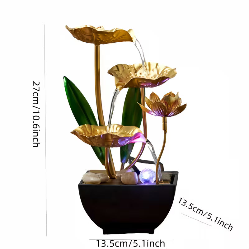 Small Indoor Fountain Automatic Humidifier Desktop Decor