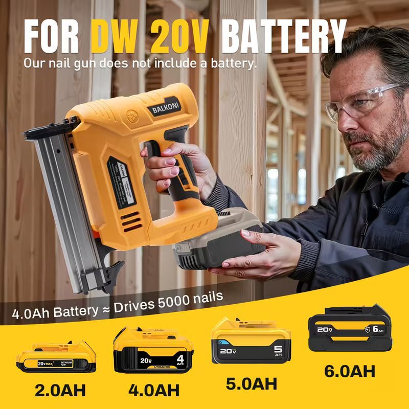 BALCONY 18 Gauge Nail Gun with 1000 Nails