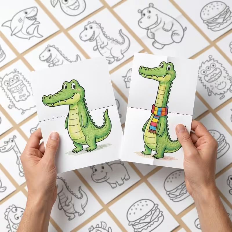 Magic Folding Paintings