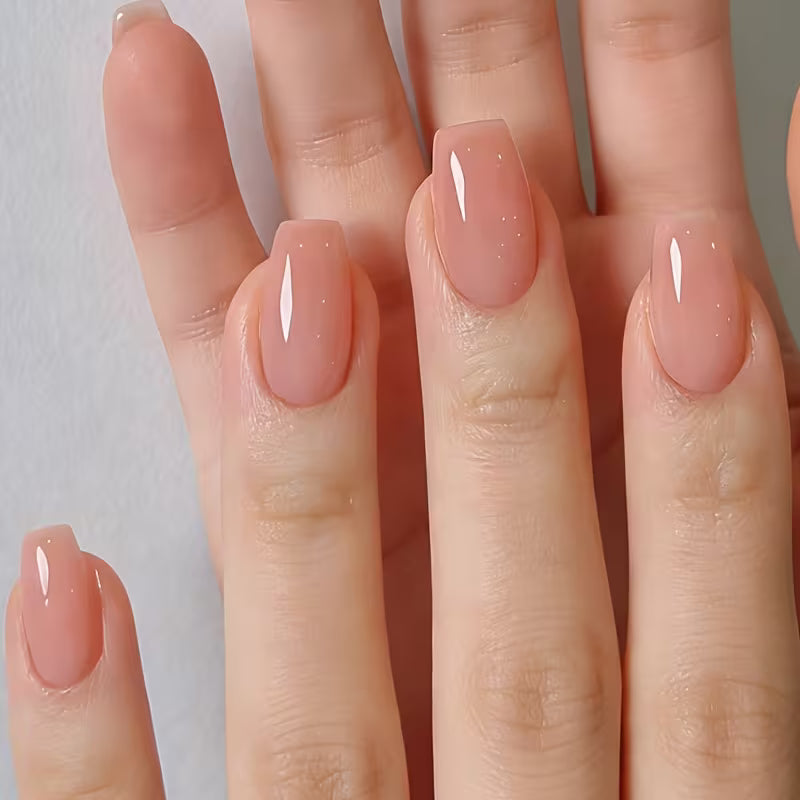 Creamy Peach Strengthening Oil - Continuous Shine, Quick Natural Drying, Nail Hardener