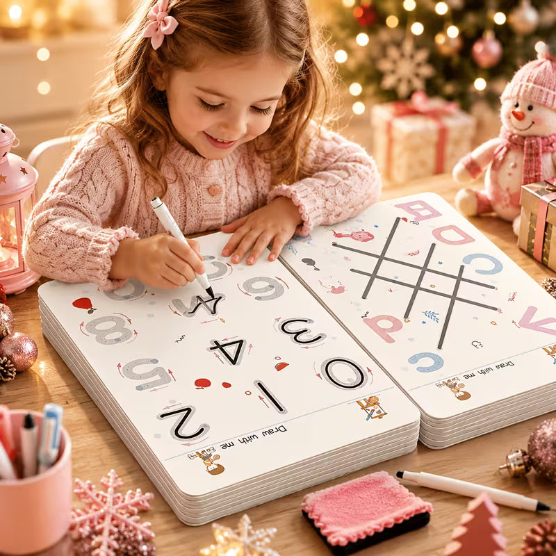 Reusable Magic Practice Copybook Set