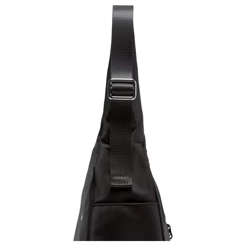 lululemon City Essentials Bag 4L Black Brand Logo Adjustable Strap Nylon Women's Shoulder Bag