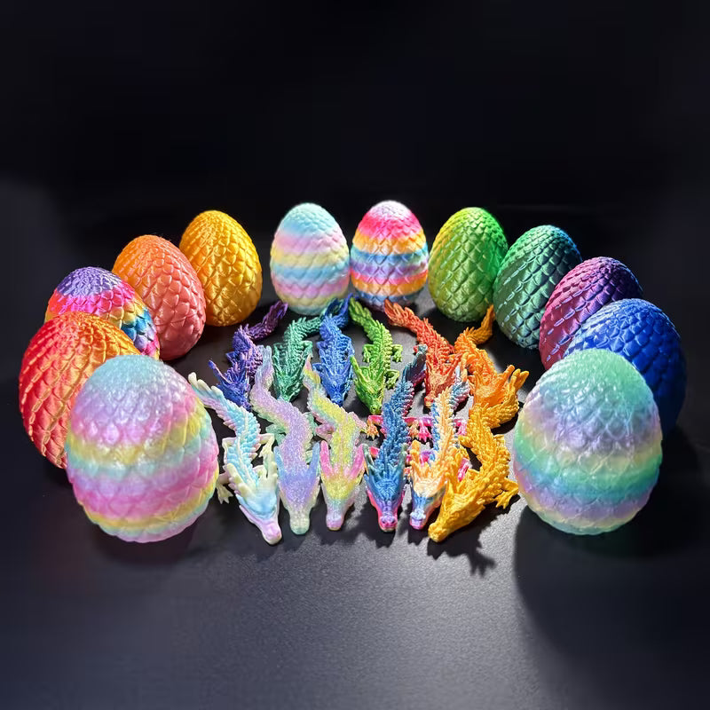 12-Piece Dragon and Dragon Egg Set