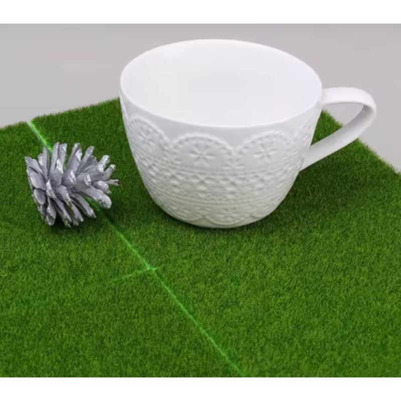 10pcs Set of Artificial Turf Moss Mats, Artificial Green Carpet, Micro-Landscape Decoration