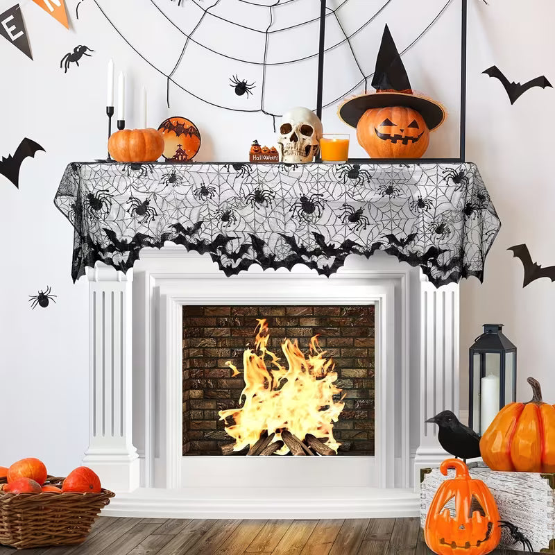 Halloween Lampshade Cover, Black