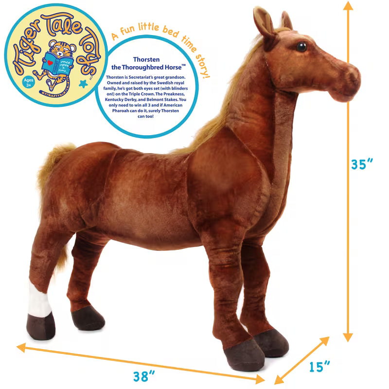 Thorsten the Thoroughbred Horse Plush