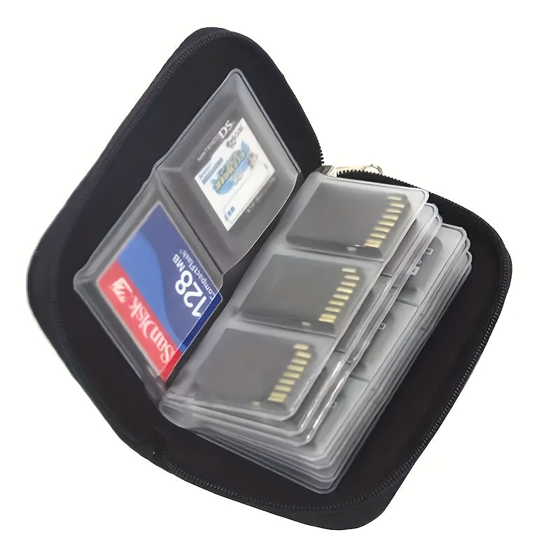 Portable Multi-Purpose PVC Camera Card Storage Bag - Secure Storage Set, Pvc