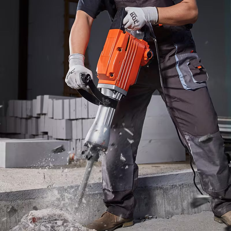 VEVOR Demolition Jack Hammer, 2200W Electric Jackhammer Heavy Set
