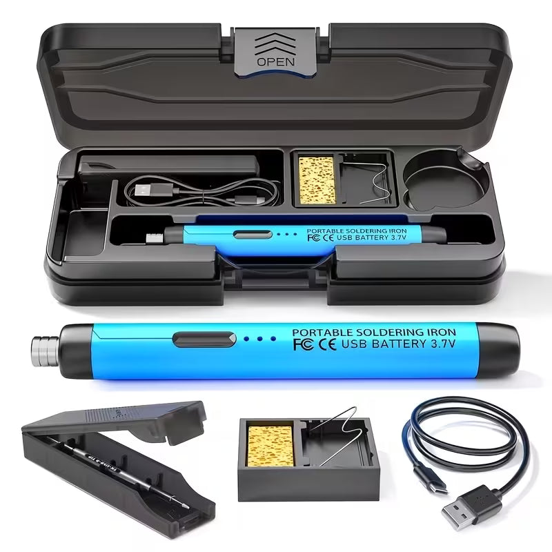 Upgraded USB Soldering with 3 Adjustable Temperature Levels, Portable