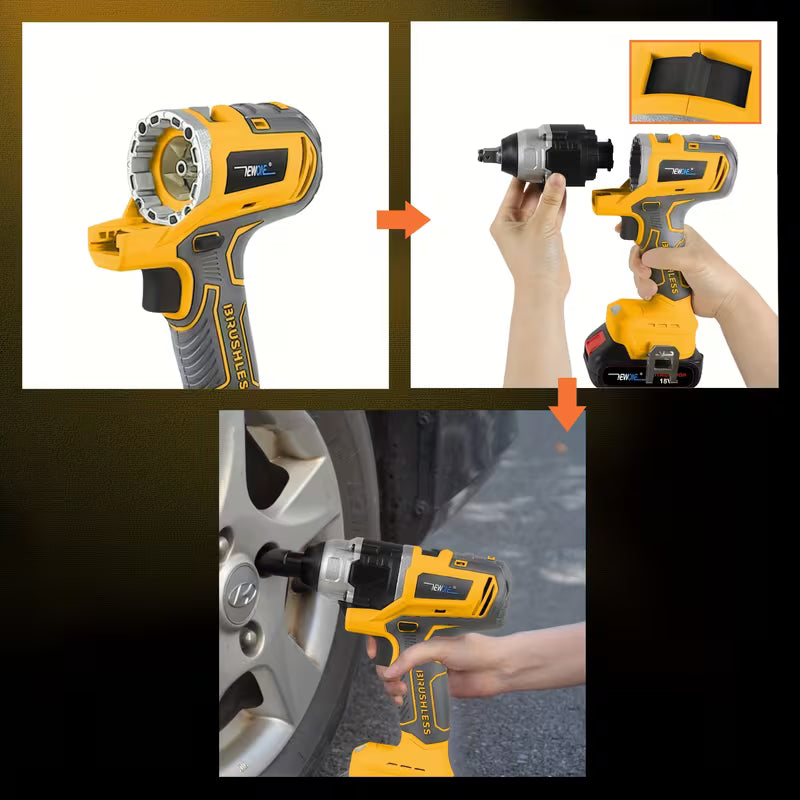In 1 NEWONE 18V/20V MAX Brushless Lithium-Ion Cordless