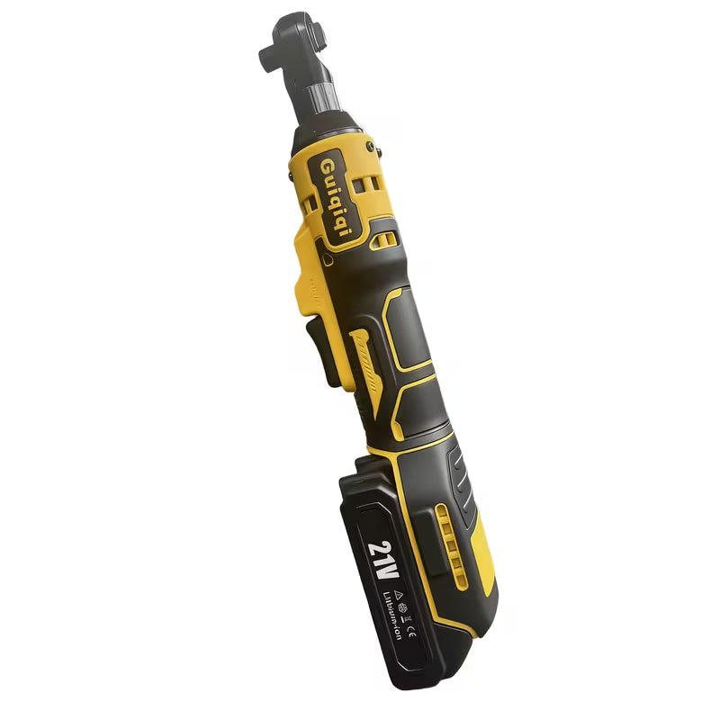 21V Cordless Ratchet Wrench Set, 3/8-inch Powerful Rotating