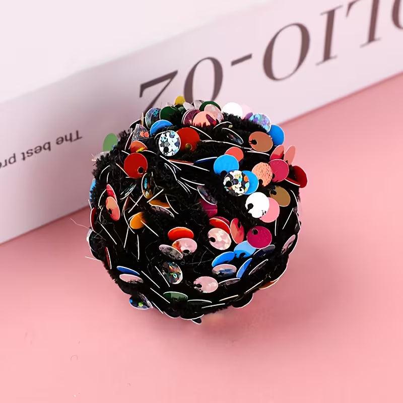 3pcs Macaron Colored Spherical Cat Toy, Scratch-Resistant Cat Ball Set