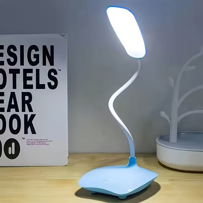 1pc Foldable LED Desk Lamp, Portable Desk Lamp, Three Level Dimming USB Charging Touch Wwitch