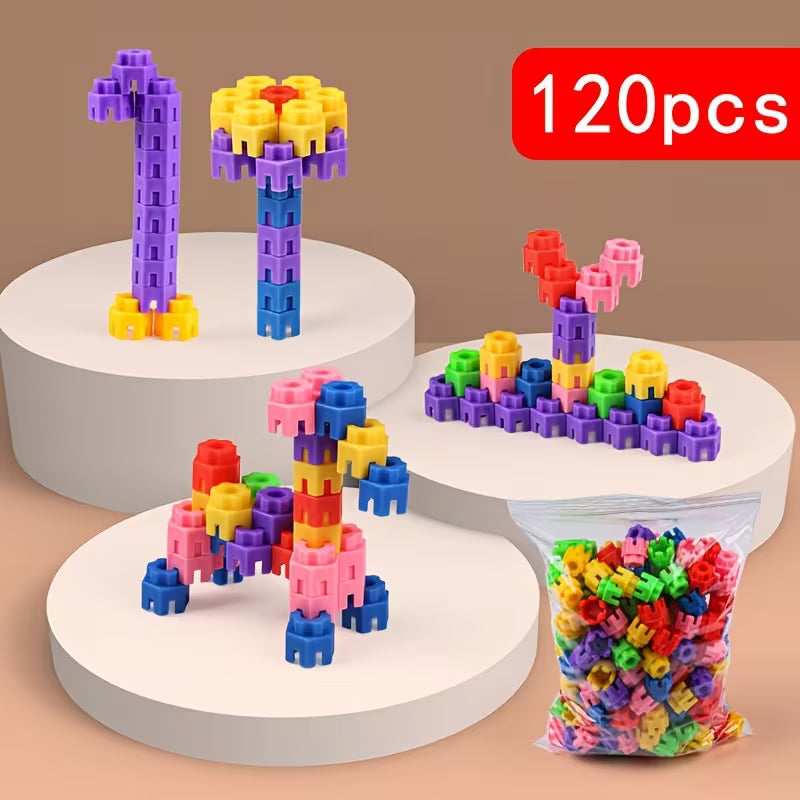 120-Piece/420-Piece Multicolor Diamond Building • Thick & Interlocking