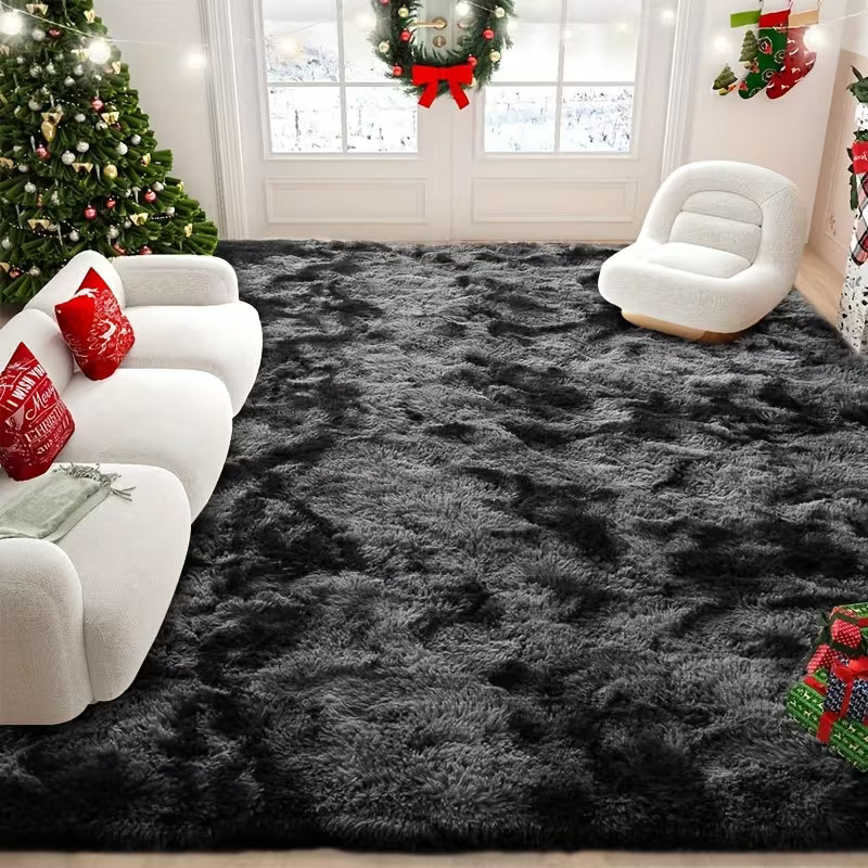 1pc Of Super Soft And Thickened Fluffy Living Room Rug, Soft Plush Rug, Bedroom Interior Rug