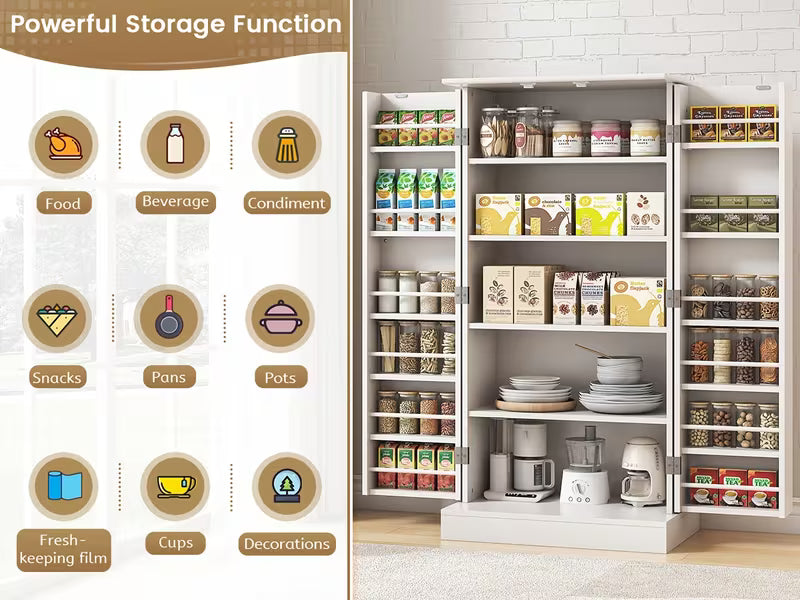 Inches Pantry Cabinet, Kitchen Pantry Cabinet