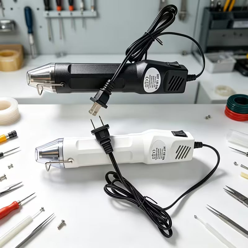Handheld Heat Gun for Crafting, Applying Heat Shrink Film, Heat Shrink Tubing