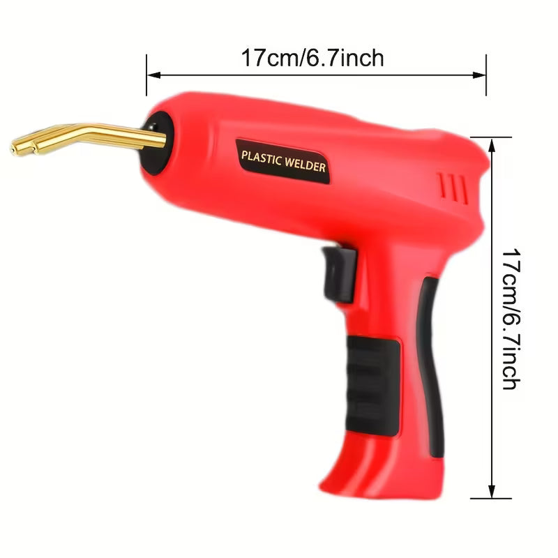 200W Automotive Plastic Repair Gun, 3in 1 Plastic, Plastic