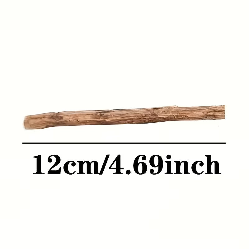 30pcs Set Cat Biting Toy - Natural Wood, Wood