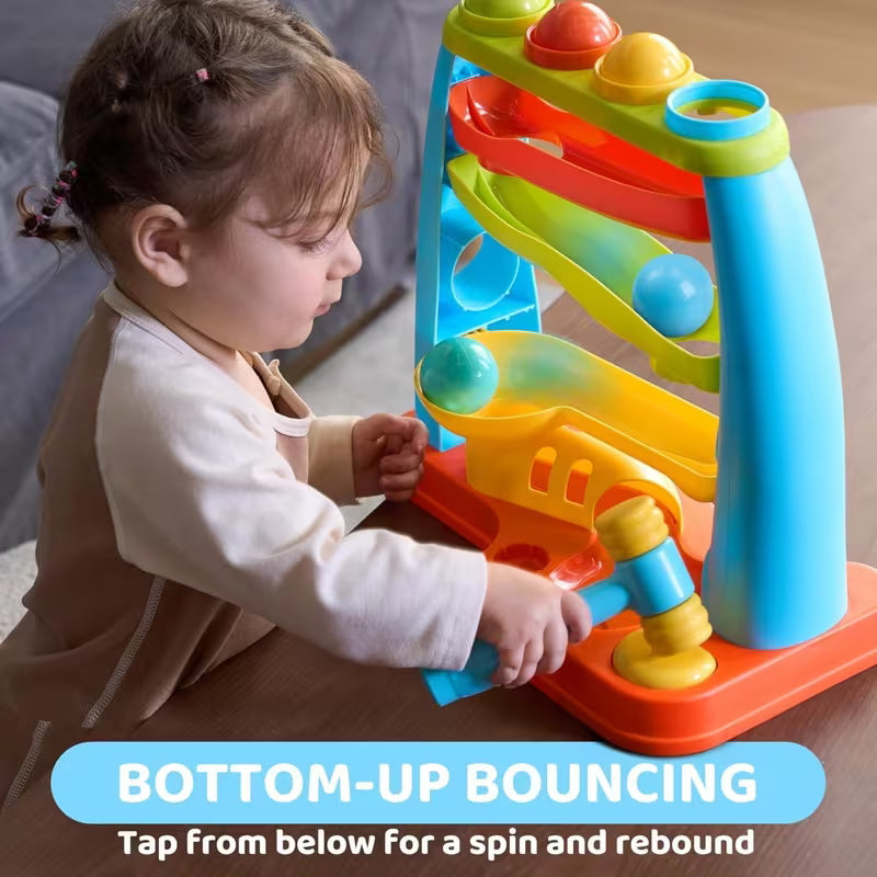 Toy for Toddlers Featuring a Ball Drop