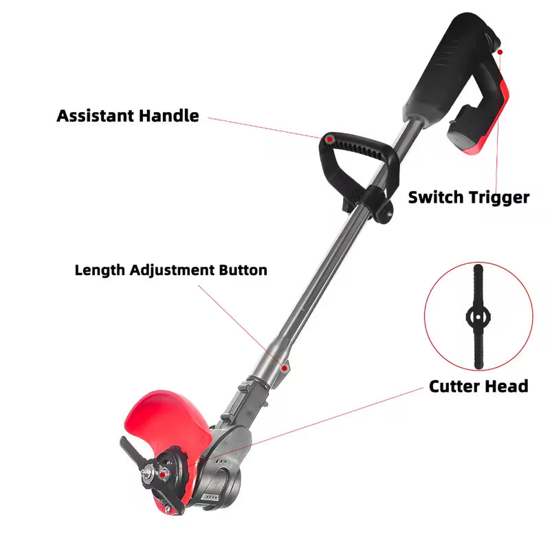 Electric Weed Eater Cordless 2 Weed Wacker Battery