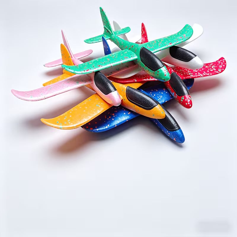 Foam Glider Featuring Two Flying Modes, One