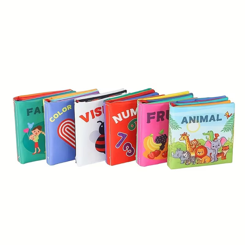 Six-pack of Cloth Books
