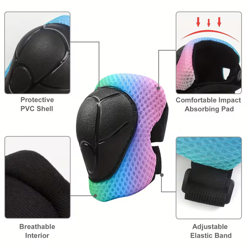 Kids Bike Helmet Set