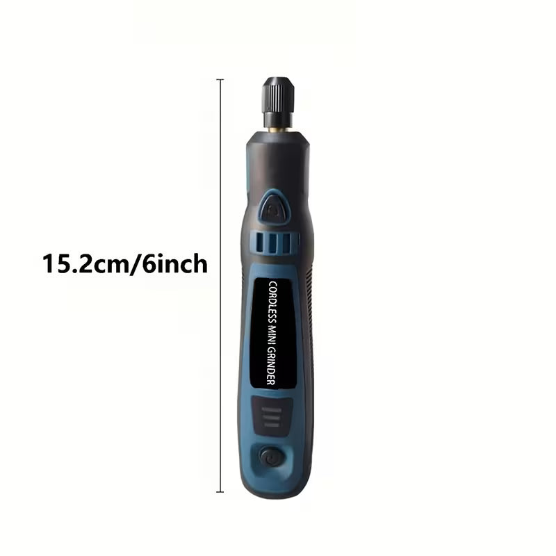Cordless Compact Electric Grinder Micro Rotary Tool Set Portable Handheld 3.7V 700mAh USB