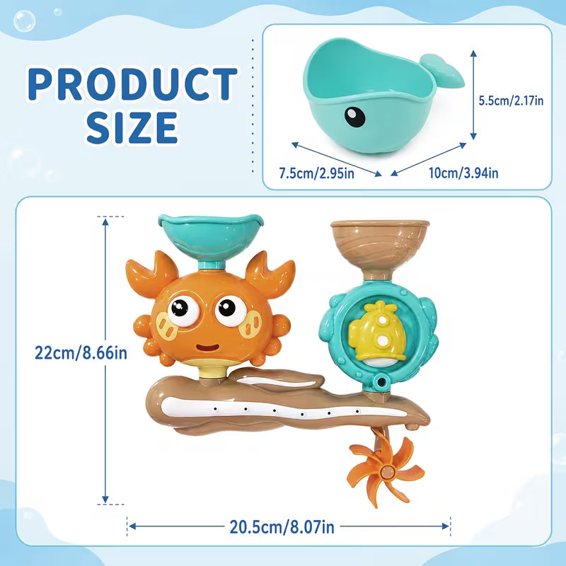 Crab Water Play Bathroom Toy