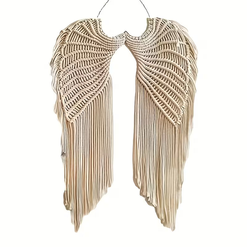 White Angel Wings Wall Decor Hanging Ornament