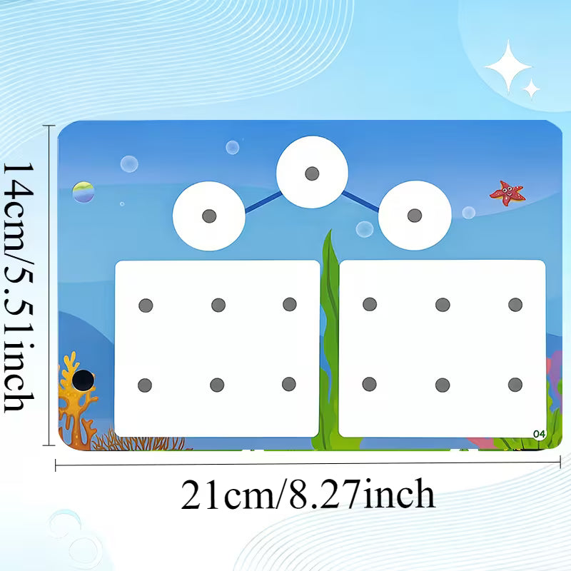 Set of Interactive and Busy Sticker Books for Children