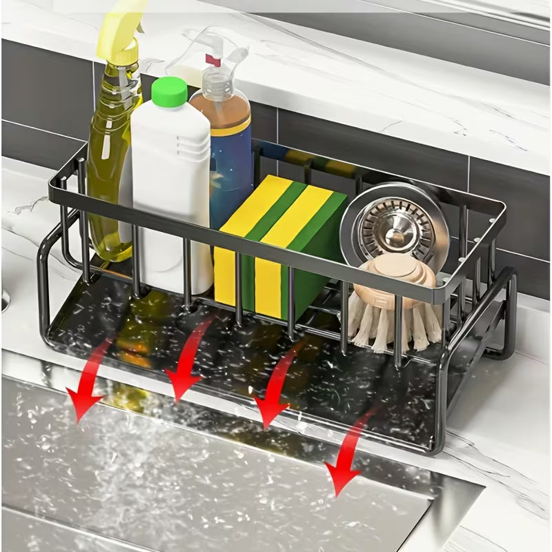 High Quality Kitchen Sink Tray, Integrated Sponge Rack, Multi-purpose Kitchen