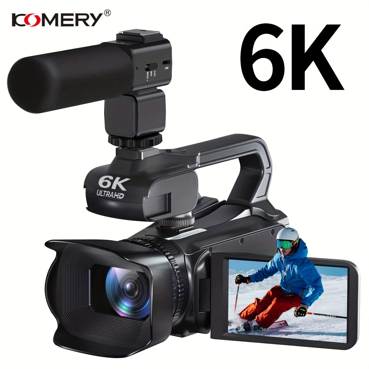 64MP 18X Digital Zoom Night Vision Handheld Digital Camcorder